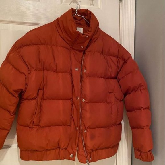 Sparkz Puffer Jacket or coat with zipper and button -size S - Picture 5 of 6